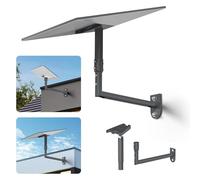 XLTTYWL Starlink Gen 3 Mount, soporte de pared ajustable de 360° V3 Starlink, kit de montaje de poste Star Link Gen3 con adaptador de tubo Starlinks Gen 3 para Gen3/Gen 2/Mini Starlink Internet Kit