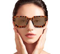 xLunettes de carrées - cadre complet Retro UV400 | Nuances élégantes anti-glare pour voyager | Lunettes de de mode pour la pêche et la conduite | Verres légères Sports d'extérieur | Les