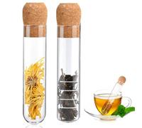 xlwen 2 Piezas Infusor de té, Colador de té, Filtro de Té Adecuado para varios tés sueltos, como té perfumado, té oolong, té verde, té negro, etc