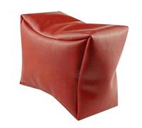 XLWLLNJ Almohada de Mano para Uñas, Cojín de Mano, Reposabrazos para Manicura, Suave, Antideslizante, de Cuero PU, Reposamanos para Manicura, Reposabrazos Par, Rojo