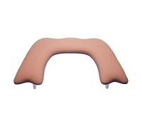 XLWLLNJ Cojín de Mano para Manicura, Ideal para Salones de Belleza. Cojín de Apoyo para Manos, de Cuero Sintético PU, Antideslizante, con Forma de U, Perfecto, Rosa