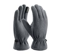 XLWLLNJ Guantes Ciclismo Cálidos Vellón con Puntas Conductoras y Aislamiento Térmico para Ciclistas en Trayectos y Salidas Invernales