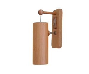 XLWLLNJ Instrumento Timbre Mecánico para Puerta con Tubo Acústico y Brazo Horizontal Placa Rectangular de y Grano Natural sin Electrónica Montaje Sencillo, A Add9
