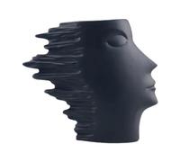 XLWLLNJ Jarrón con Cara, Maceta Artística, Maceta Moderna con Cabeza para Dormitorio, Centro de Mesa, Boda, L