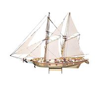 XLWLLNJ Kits de Construcción de Maquetas de Barcos para Decoración, Modelo para, Juguete Educativo de Manualidades Sin Terminar, Kit de Modelo de