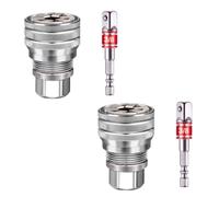 XLWLLNJ Llave Ajustable Universal Multifunción Herramienta de Cabezal Expansible con Diseño Auto-ajustable para Pernos y Tuercas Función Doble de Uso Manual