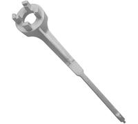 XLWLLNJ Llave para Bidones de Aluminio Llave Tambor Llave Tapón Barril Llave Manual Aleación de Aluminio Antichispa con Mango Largo y Punta con Gancho Adecuada para Almacenes Fábricas Talleres