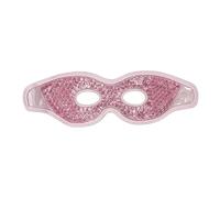 XLWLLNJ Mascarilla Ocular de Enfriamiento con Orificios para Los Ojos, Almohadillas Refrescantes para Los Ojos, Mascarilla Ocular de Compresa Fría Y Caliente, Rosado