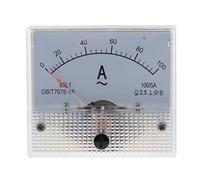 XLWLLNJ Medidor Analógico de Amperaje de CA 85L1 para Panel, Rango de Medición de 30~200 a, Microcorriente, 0-100A