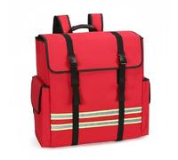 XLWLLNJ Mochila Impermeable Bolsa Contra Incendios Mochila Transporte Portátil Equipo Material Oxford Adecuada para Uso Profesional Emergencias Exteriores, Array, Rojo