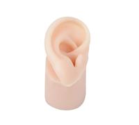 XLWLLNJ Modelo de Oreja de Silicona, Herramienta de Aprendizaje para La Práctica de Impresiones Auditivo Largo, Derecho