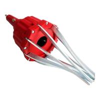 XLWLLNJ Neumático de Bota CV Herramienta Automotriz Separador Extensor de Acero Aleado con Conexión a Compresor Estira Fundas Flexibles sin Fuerza Manual Adecuado para Mecánicos y Entusiastas, Rojo