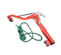 XLWLLNJ Podadora para Ramas de Altura Tijeras para Cortar Ramas Equipo Profesional de con Cuerda Recolector de Frutas con Diseño de Polea Doble Y, Rojo
