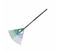 XLWLLNJ Rastrillo de Hojas Compuesto 2 en 1 Utensilio de Césped Rastrillo Recogedor Herramienta de Jardín con Diseño Ligero y Resistente Adecuado para , W Mango De Madera