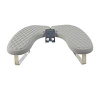 XLWLLNJ Reposabrazos para Uñas con Soporte para Teléfono, Almohada para Manos Y Uñas, Cómoda Herramienta de Manicura para Salón, de Uñas, Mesa, Gris