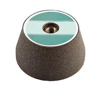 XLWLLNJ Rueda de Esmerilado Verde Disco Pulidor con Rosca para Pulido de Piedra Herramienta Eléctrica Material Esmeril Silicio Adecuada para Amoladora, 100 Grip