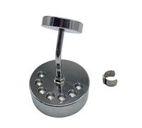 XLWLLNJ Soporte para Soplete de Soldadura, Abrazaderas de Montaje, Base Metálica para Reparación, Soporte Pequeño para El Hogar, Equipo Artesanal, Soporte Par