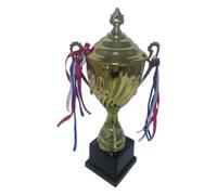 XLWLLNJ Trofeo de Metal con Base, Trofeos de Primer Lugar, Copa de Premio para Torneo de Fútbol, Liga, Partido, Recuerdos de Fiesta, Accesorios para, Los 45CM