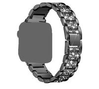 XLXKGPGKMK Adecuado for Correas de Reloj Tradicionales y Acero Inoxidable for Relojes Mujer con esferas pequeñas 18 mm, 20 22(Black,20MM)