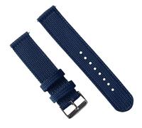 XLXKGPGKMK Correa de Lona Nailon Transpirable y Ajustable, desmontaje rápido for Hombres Mujeres(Blue,24mm)