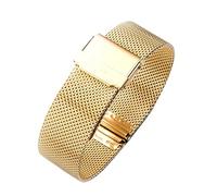 XLXKGPGKMK Correa de malla de acero inoxidable para hombre y mujer, liberación rápida, 18 mm, 20 mm, 20mm, Acetato, No es una piedra preciosa