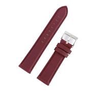 XLXKGPGKMK Correa de Nailon Tejida for Reloj clásico Hombre, 20 mm, 22, liberación rápida, Resistente, Repuesto Informal(Deep Red,20mm)