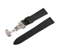 XLXKGPGKMK Correa de reloj liberación rápida cuero clásico for hombres y mujeres 18 mm 19 20 21 22 24(Black,24mm)