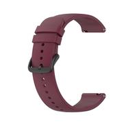 XLXKGPGKMK Correa de silicona liberación rápida repuesto goma for hombre y mujer, 20 mm 22(Deep red,22mm)