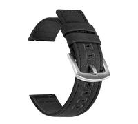 XLXKGPGKMK Correa Universal de Nailon Repuesto Ajustable for Reloj Inteligente Deportivo(Black,18mm)