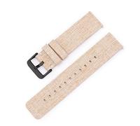 XLXKGPGKMK La Correa de Nailon Viene Cuenta con una Hebilla cepillada liberación rápida for Mujeres Hombres(Beige (Black Buckle),12mm)