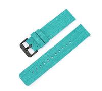 XLXKGPGKMK La Correa de Nailon Viene Cuenta con una Hebilla cepillada liberación rápida for Mujeres Hombres(Green (Black Buckle),16mm)