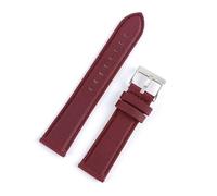 XLXKGPGKMK La Correa de Nailon Viene Cuenta con una Hebilla cepillada liberación rápida for Mujeres Hombres(Deep Red,20mm)