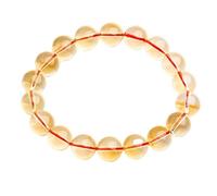 XLXKGPGKMK Pulsera Apilable Elástica De Cristal Amarillo Amistad Bohemia for Mujer Regalar A Amigos(9MM)