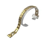 XLXKGPGKMK Stainless Steel Strap Quick Release Replacement Metal Smart 10mm 12mm Women's Version(Gold,12mm)