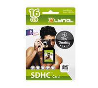 XLYNE 7216000-3 Class 4 SDHC 16 GB Tarjeta de Memoria Verde