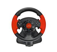 Xlyne eg103 mando y volante negro, rojo digital pc, playstation 2, pla