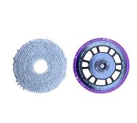 XLZACDMB Compatible con Eureka, J15 Pro Ultra Robot Aspirador Mop Pad Mop Holder Repuesto Accesorios(SetB)