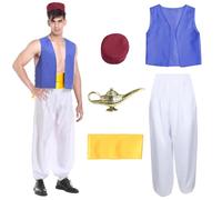 XLZJYIJ Arabian Prince Costume (L)