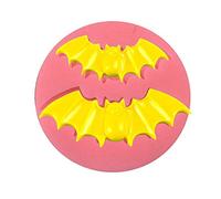 XLZSP Moldes de silicona en forma de murciélago 3D para decoración de Halloween, fondant, pasteles, chocolate, galletas, pudín, gelatina, moldes de jabón hechos a mano