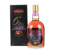 XM SUPREME 15 Years Old Finest Caribbean Rum 40% Vol. 0,7l in Giftbox