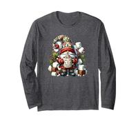 Xmas Hot Chocolate GNOME For Women and Christmas Mug Manga Larga