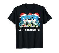 Xmas Los Tralaleritos Navidad Italiano Brainrot Kids Meme Camiseta