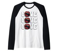 Xmas Poinsettia Christmas Cat For Kitten Mom Who Love Cats Camiseta Manga Raglan