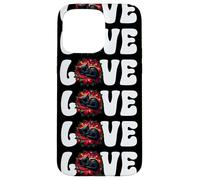 Xmas Poinsettia Christmas Cat For Kitten Mom Who Love Cats Carcasa para iPhone 15 Pro MAX