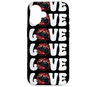 Xmas Poinsettia Christmas Cat For Kitten Mom Who Love Cats Carcasa para iPhone 16