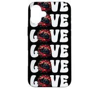 Xmas Poinsettia Christmas Cat For Kitten Mom Who Love Cats Carcasa para iPhone 16 Plus