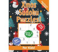 Xmas Sudoku Puzzles For Kids: Medium Sudoku Puzzles for beginners | 8.5x11 inches, 110 pages | 50+ Medium Puzzles ... Christmas Gift for Vacations, Holidays and Free Times