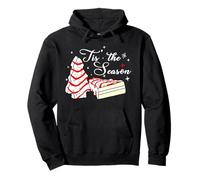 Xmas Tis' The Season Debbie Becky Jen - Pastel de árbol de Navidad Sudadera con Capucha