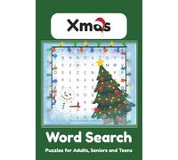 Xmas Word Search Puzzle Book: Word Searches with Easy to Read Print about Xmas, Xmas Tools, Xmas Traditions and More | 6x9 inches, 110 pages | 50+ Puzzles... Gift for Vacations, Holidays