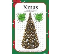 Xmas Wordsearch: Xmas Word Searches with Easy to Read Print About Christmas, Holiday, Winter and More | 6x9 inches, 110 pages | 50+ Puzzles ... Gift for Vacations, Holidays and Relaxation
